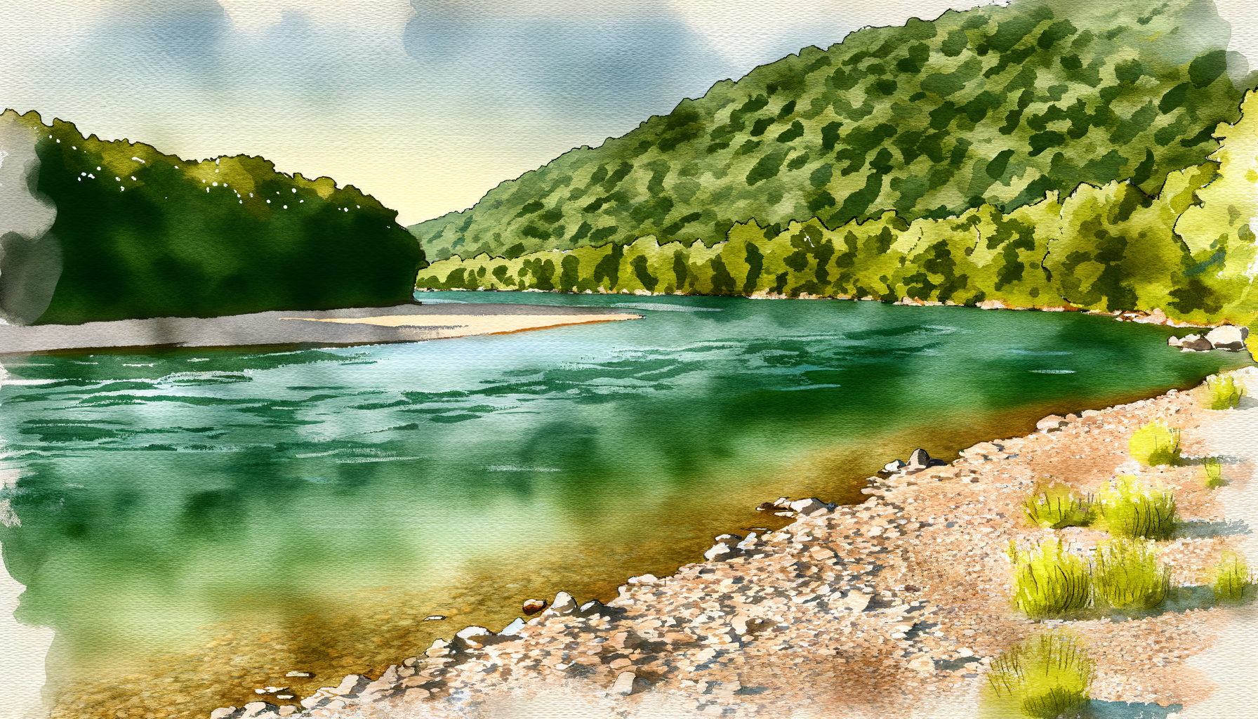 Big Eddy swimming hole